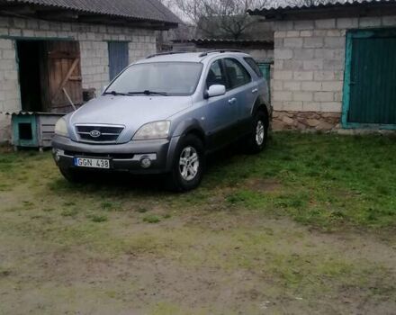 Серый Киа Соренто, объемом двигателя 2.5 л и пробегом 280 тыс. км за 4250 $, фото 1 на Automoto.ua