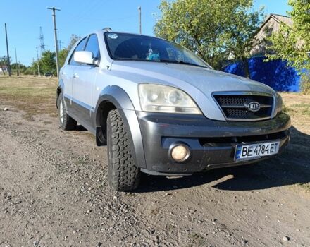 Серый Киа Соренто, объемом двигателя 2.5 л и пробегом 267 тыс. км за 5100 $, фото 1 на Automoto.ua
