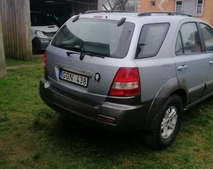 Серый Киа Соренто, объемом двигателя 2.5 л и пробегом 280 тыс. км за 4250 $, фото 5 на Automoto.ua