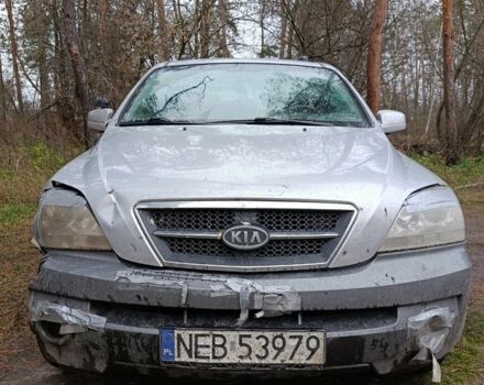 Серый Киа Соренто, объемом двигателя 2.5 л и пробегом 378 тыс. км за 2300 $, фото 1 на Automoto.ua