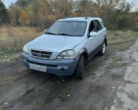 Киа Соренто 2005 в Славянске на Automoto.ua Серый Киа Соренто, объемом двигателя 2.5 л и пробегом 321 тыс. км за 2500 $, фото 1 на Automoto.ua