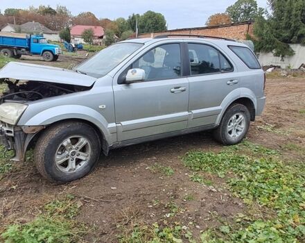 Серый Киа Соренто, объемом двигателя 2.5 л и пробегом 310 тыс. км за 2499 $, фото 2 на Automoto.ua