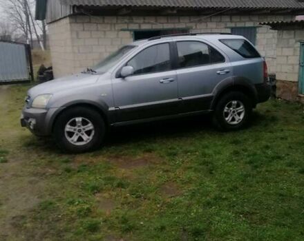 Серый Киа Соренто, объемом двигателя 2.5 л и пробегом 280 тыс. км за 4250 $, фото 3 на Automoto.ua