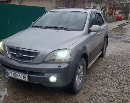 Серый Киа Соренто, объемом двигателя 2.5 л и пробегом 373 тыс. км за 5900 $, фото 6 на Automoto.ua