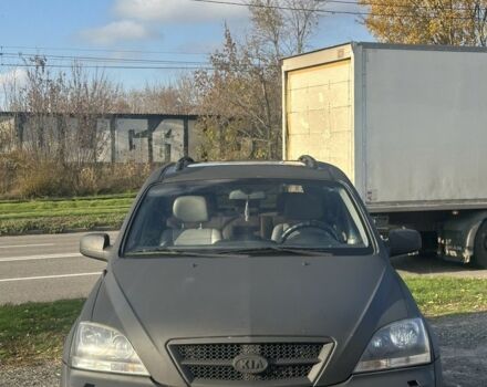 Серый Киа Соренто, объемом двигателя 2.5 л и пробегом 300 тыс. км за 2899 $, фото 1 на Automoto.ua