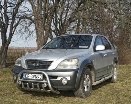 Серый Киа Соренто, объемом двигателя 2.5 л и пробегом 288 тыс. км за 3900 $, фото 2 на Automoto.ua