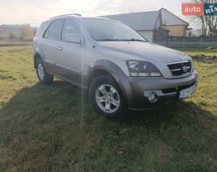 Серый Киа Соренто, объемом двигателя 2.5 л и пробегом 300 тыс. км за 7500 $, фото 12 на Automoto.ua