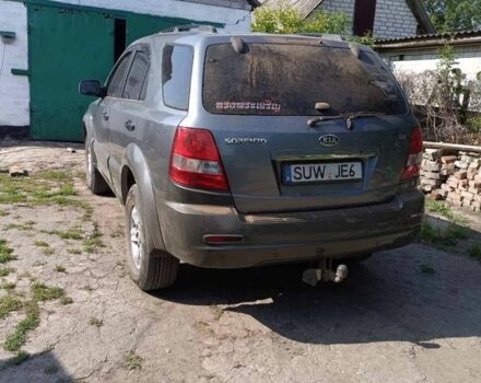 Серый Киа Соренто, объемом двигателя 2.5 л и пробегом 300 тыс. км за 5200 $, фото 2 на Automoto.ua
