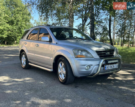 Серый Киа Соренто, объемом двигателя 2.5 л и пробегом 218 тыс. км за 5000 $, фото 9 на Automoto.ua