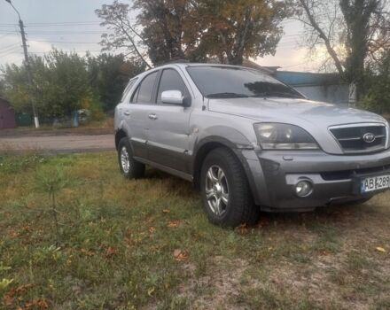 Серый Киа Соренто, объемом двигателя 2.5 л и пробегом 210 тыс. км за 4800 $, фото 6 на Automoto.ua