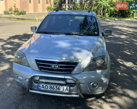 Серый Киа Соренто, объемом двигателя 2.5 л и пробегом 218 тыс. км за 5000 $, фото 8 на Automoto.ua