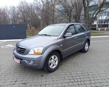 Серый Киа Соренто, объемом двигателя 2.5 л и пробегом 230 тыс. км за 3900 $, фото 3 на Automoto.ua