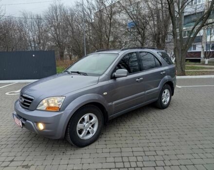 Серый Киа Соренто, объемом двигателя 2.5 л и пробегом 230 тыс. км за 3900 $, фото 4 на Automoto.ua