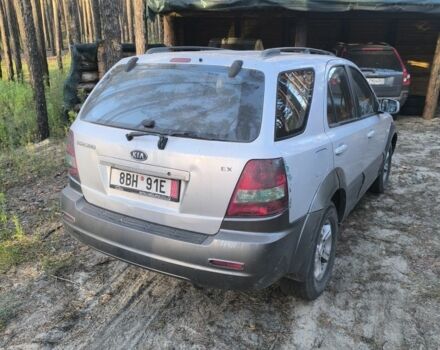 Серый Киа Соренто, объемом двигателя 2.5 л и пробегом 230 тыс. км за 4200 $, фото 2 на Automoto.ua