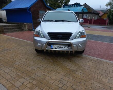 Серый Киа Соренто, объемом двигателя 2.5 л и пробегом 304 тыс. км за 8500 $, фото 6 на Automoto.ua