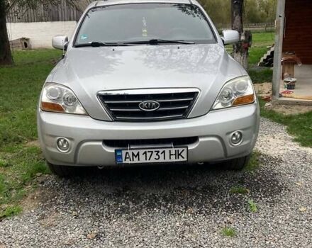 Серый Киа Соренто, объемом двигателя 2.5 л и пробегом 230 тыс. км за 8500 $, фото 9 на Automoto.ua