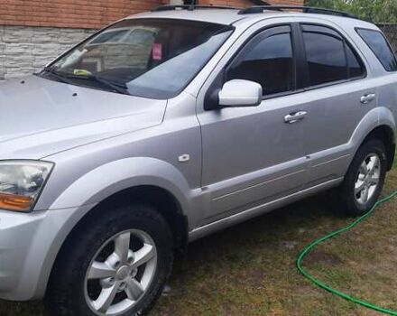 Серый Киа Соренто, объемом двигателя 2.5 л и пробегом 219 тыс. км за 8500 $, фото 13 на Automoto.ua