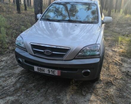 Серый Киа Соренто, объемом двигателя 2.5 л и пробегом 230 тыс. км за 4200 $, фото 5 на Automoto.ua