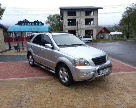 Серый Киа Соренто, объемом двигателя 2.5 л и пробегом 304 тыс. км за 8500 $, фото 1 на Automoto.ua