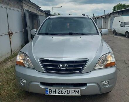 Серый Киа Соренто, объемом двигателя 2.5 л и пробегом 201 тыс. км за 10000 $, фото 1 на Automoto.ua