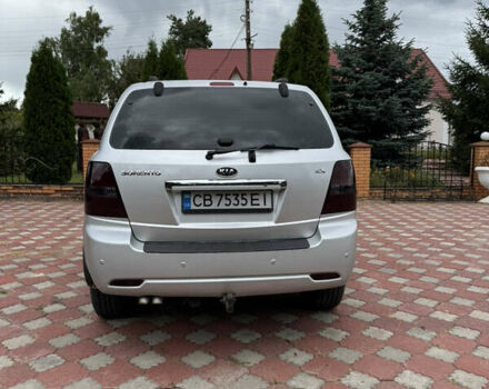 Серый Киа Соренто, объемом двигателя 2.5 л и пробегом 225 тыс. км за 8999 $, фото 4 на Automoto.ua