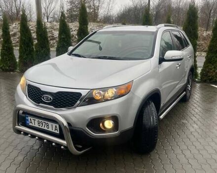 Серый Киа Соренто, объемом двигателя 2.2 л и пробегом 217 тыс. км за 11750 $, фото 1 на Automoto.ua