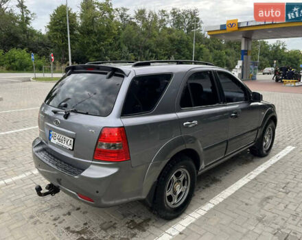 Серый Киа Соренто, объемом двигателя 2.5 л и пробегом 195 тыс. км за 9000 $, фото 4 на Automoto.ua