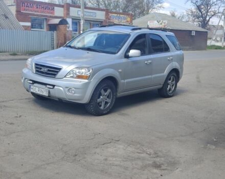 Серый Киа Соренто, объемом двигателя 2.5 л и пробегом 230 тыс. км за 4900 $, фото 3 на Automoto.ua