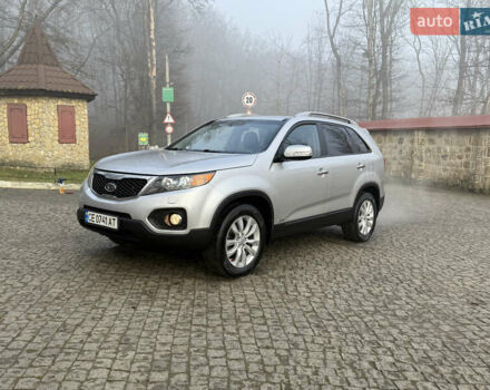 Серый Киа Соренто, объемом двигателя 2.2 л и пробегом 225 тыс. км за 12950 $, фото 3 на Automoto.ua