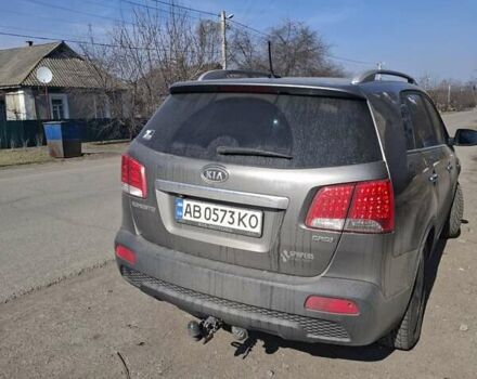 Серый Киа Соренто, объемом двигателя 2.2 л и пробегом 265 тыс. км за 12000 $, фото 10 на Automoto.ua
