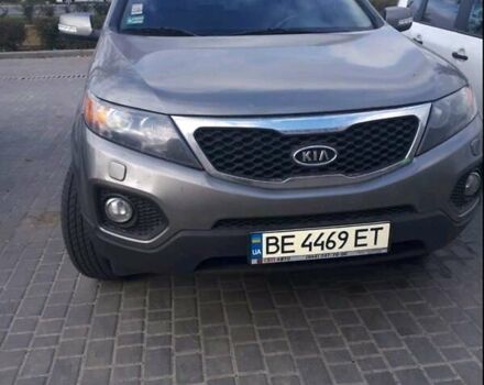 Серый Киа Соренто, объемом двигателя 2.4 л и пробегом 170 тыс. км за 13800 $, фото 2 на Automoto.ua