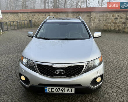 Серый Киа Соренто, объемом двигателя 2.2 л и пробегом 225 тыс. км за 12950 $, фото 2 на Automoto.ua