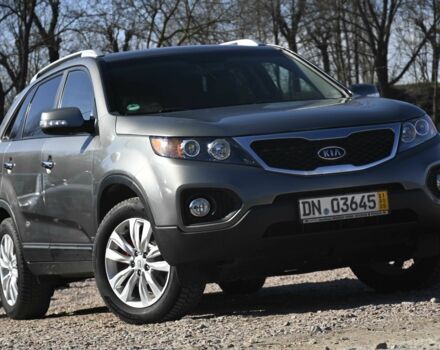 Серый Киа Соренто, объемом двигателя 2.2 л и пробегом 209 тыс. км за 12999 $, фото 1 на Automoto.ua