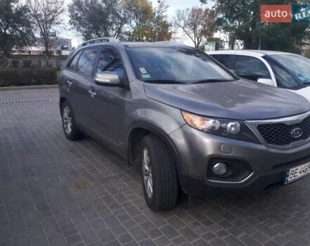 Серый Киа Соренто, объемом двигателя 2.4 л и пробегом 170 тыс. км за 13800 $, фото 3 на Automoto.ua