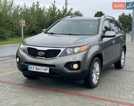Серый Киа Соренто, объемом двигателя 2.2 л и пробегом 270 тыс. км за 13200 $, фото 2 на Automoto.ua