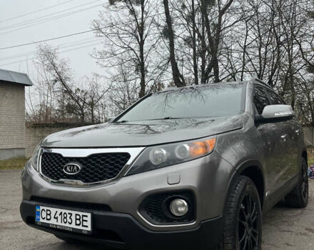 Серый Киа Соренто, объемом двигателя 2.2 л и пробегом 193 тыс. км за 12850 $, фото 9 на Automoto.ua