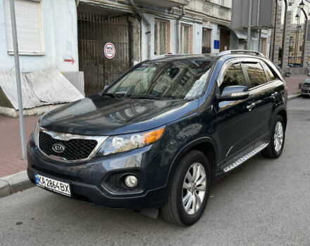 Серый Киа Соренто, объемом двигателя 2 л и пробегом 250 тыс. км за 14000 $, фото 9 на Automoto.ua