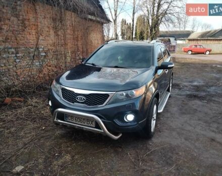 Серый Киа Соренто, объемом двигателя 2.36 л и пробегом 248 тыс. км за 12500 $, фото 6 на Automoto.ua
