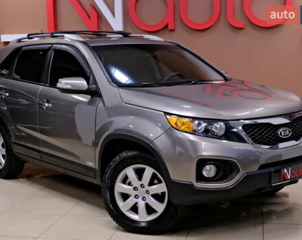 Серый Киа Соренто, объемом двигателя 2.4 л и пробегом 180 тыс. км за 11900 $, фото 5 на Automoto.ua