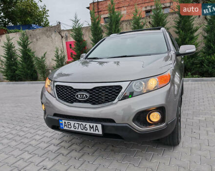 Серый Киа Соренто, объемом двигателя 2.2 л и пробегом 145 тыс. км за 15500 $, фото 1 на Automoto.ua