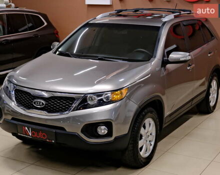 Серый Киа Соренто, объемом двигателя 2.4 л и пробегом 180 тыс. км за 11900 $, фото 2 на Automoto.ua