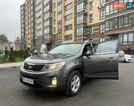 Серый Киа Соренто, объемом двигателя 2.2 л и пробегом 186 тыс. км за 14800 $, фото 18 на Automoto.ua