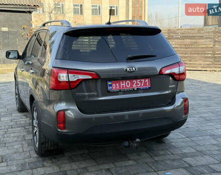 Серый Киа Соренто, объемом двигателя 2.2 л и пробегом 265 тыс. км за 15800 $, фото 18 на Automoto.ua