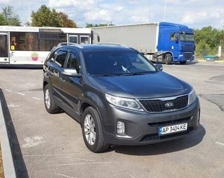 Серый Киа Соренто, объемом двигателя 2.2 л и пробегом 187 тыс. км за 18500 $, фото 3 на Automoto.ua