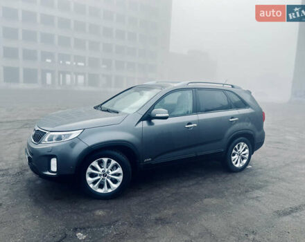 Серый Киа Соренто, объемом двигателя 2.2 л и пробегом 212 тыс. км за 16300 $, фото 1 на Automoto.ua