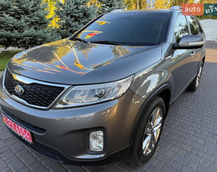 Серый Киа Соренто, объемом двигателя 2 л и пробегом 150 тыс. км за 15500 $, фото 6 на Automoto.ua