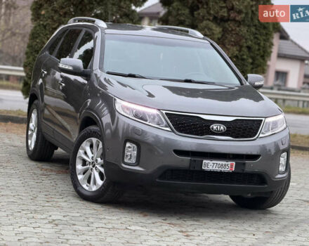 Серый Киа Соренто, объемом двигателя 2.2 л и пробегом 220 тыс. км за 16499 $, фото 3 на Automoto.ua