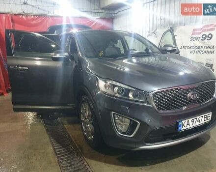 Серый Киа Соренто, объемом двигателя 2.2 л и пробегом 202 тыс. км за 24500 $, фото 2 на Automoto.ua