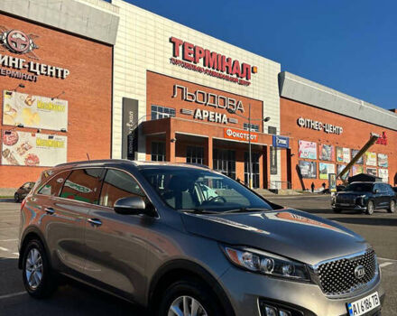 Серый Киа Соренто, объемом двигателя 2.36 л и пробегом 103 тыс. км за 14300 $, фото 1 на Automoto.ua