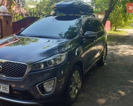 Серый Киа Соренто, объемом двигателя 2.2 л и пробегом 202 тыс. км за 24500 $, фото 1 на Automoto.ua